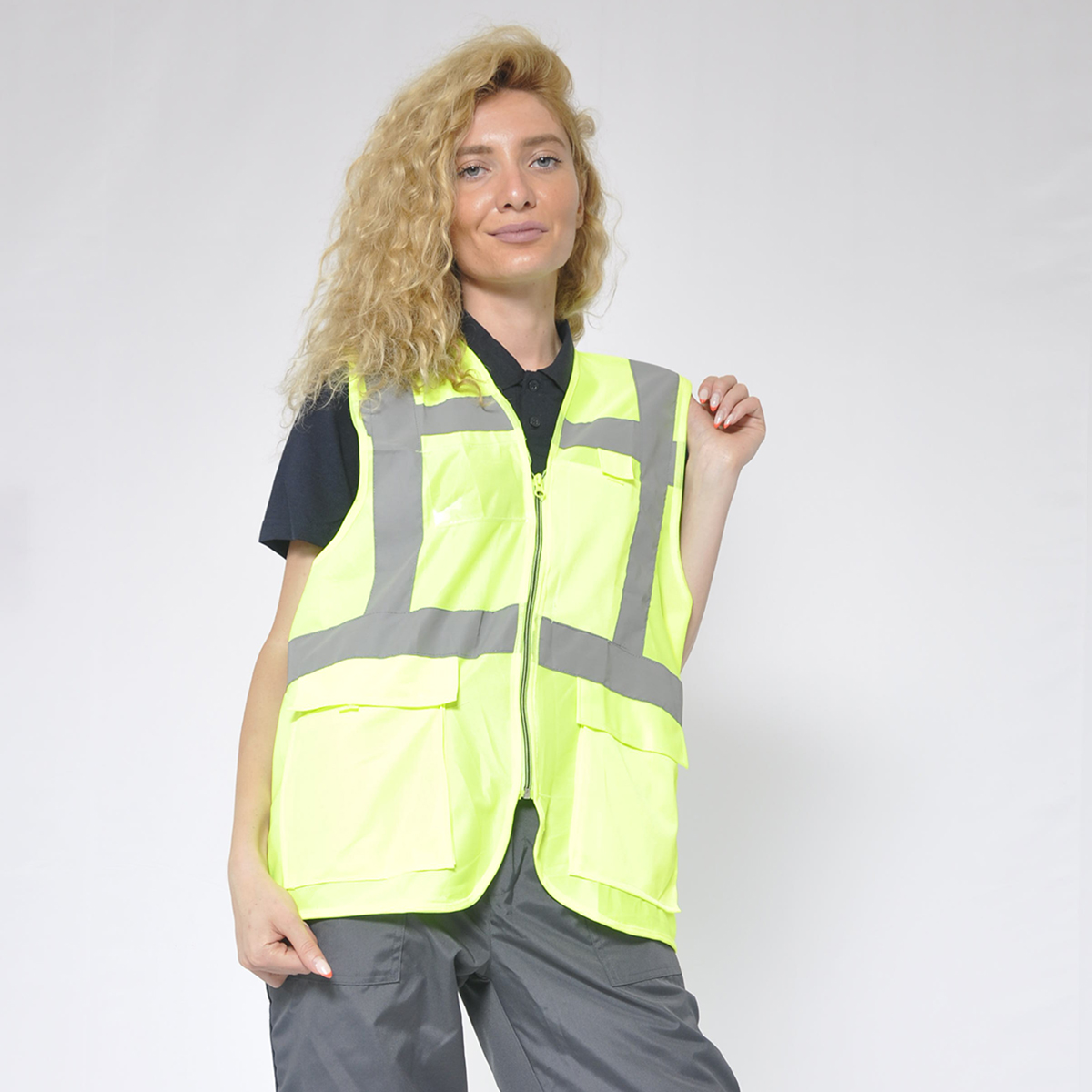 Xəbərdarlıq Jileti - Yüksək Görünürlük və Təhlükəsizlik Üçün