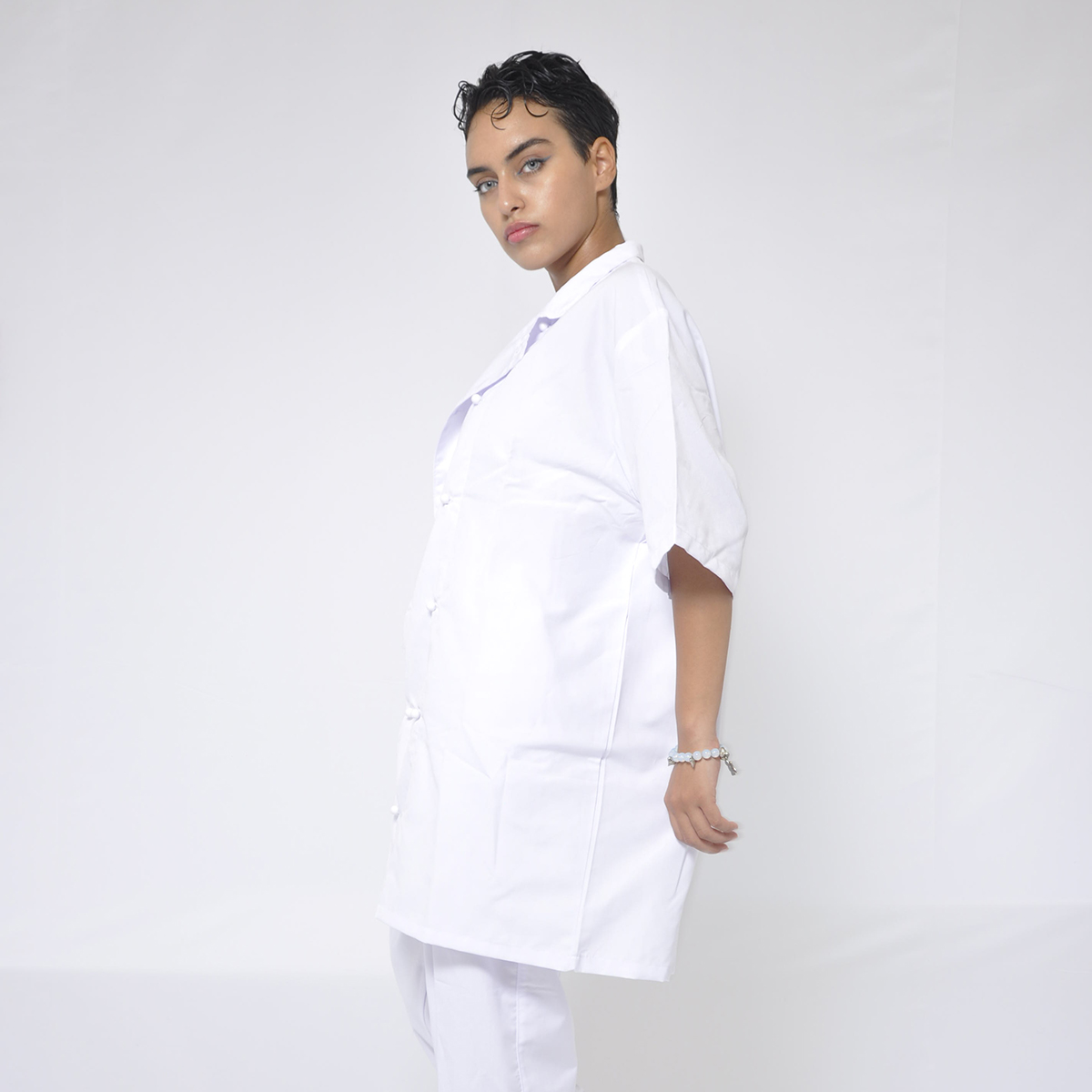 multi-button cook uniform