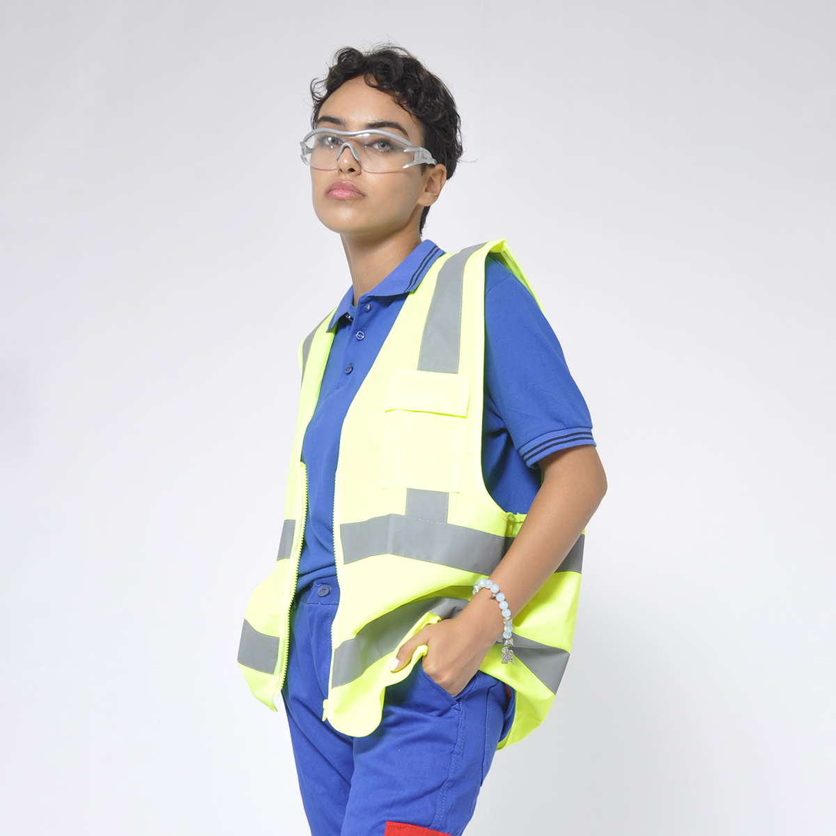 Reflektorlu Jilet -Yüksək Xəbərdarlıq