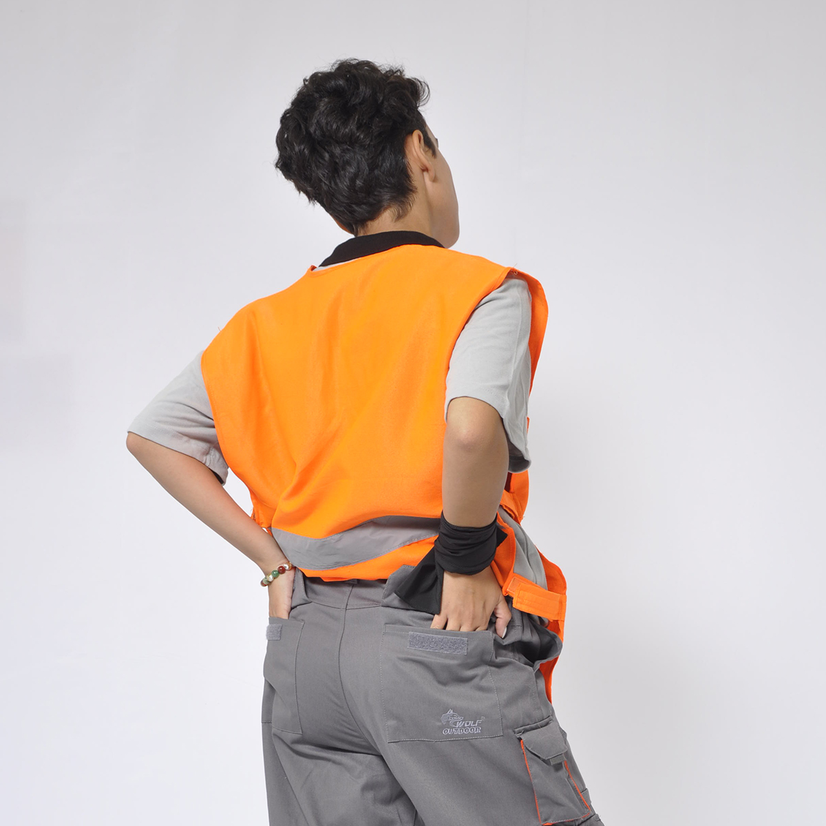 Reflektorlu Jilet  Narıncı Rəng