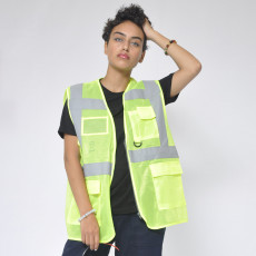  Reflektörlü Çok Cepli Yelek