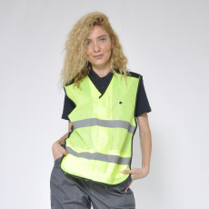 Reflektörlü haberdarlık yeleği