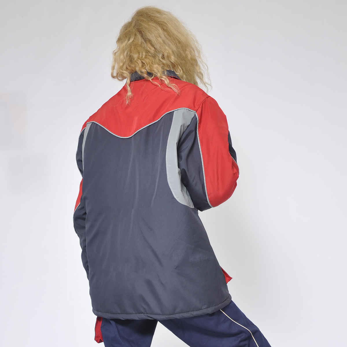 Two-tone jacket with reflectors