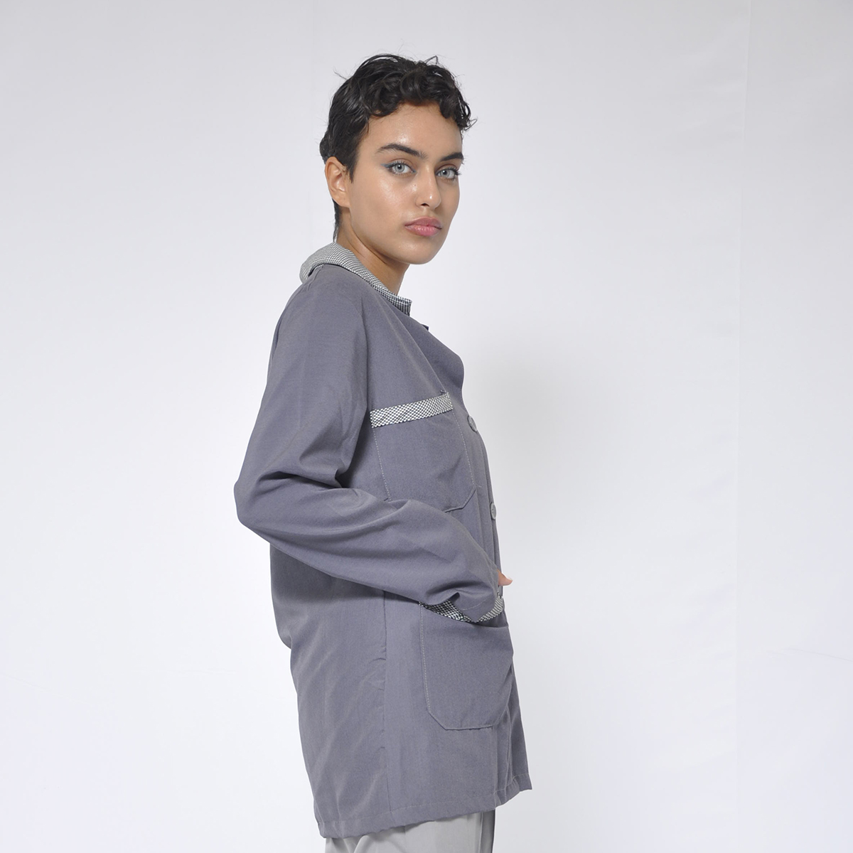 Multi-pocket maid uniform