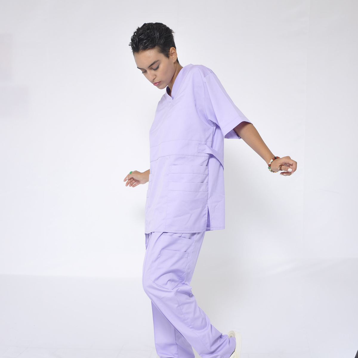 Kısa kol Hemşire üniforması