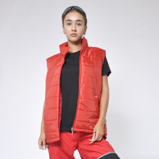 red work vest