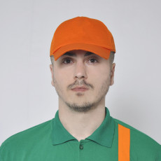 Turuncu pamuklu şapka