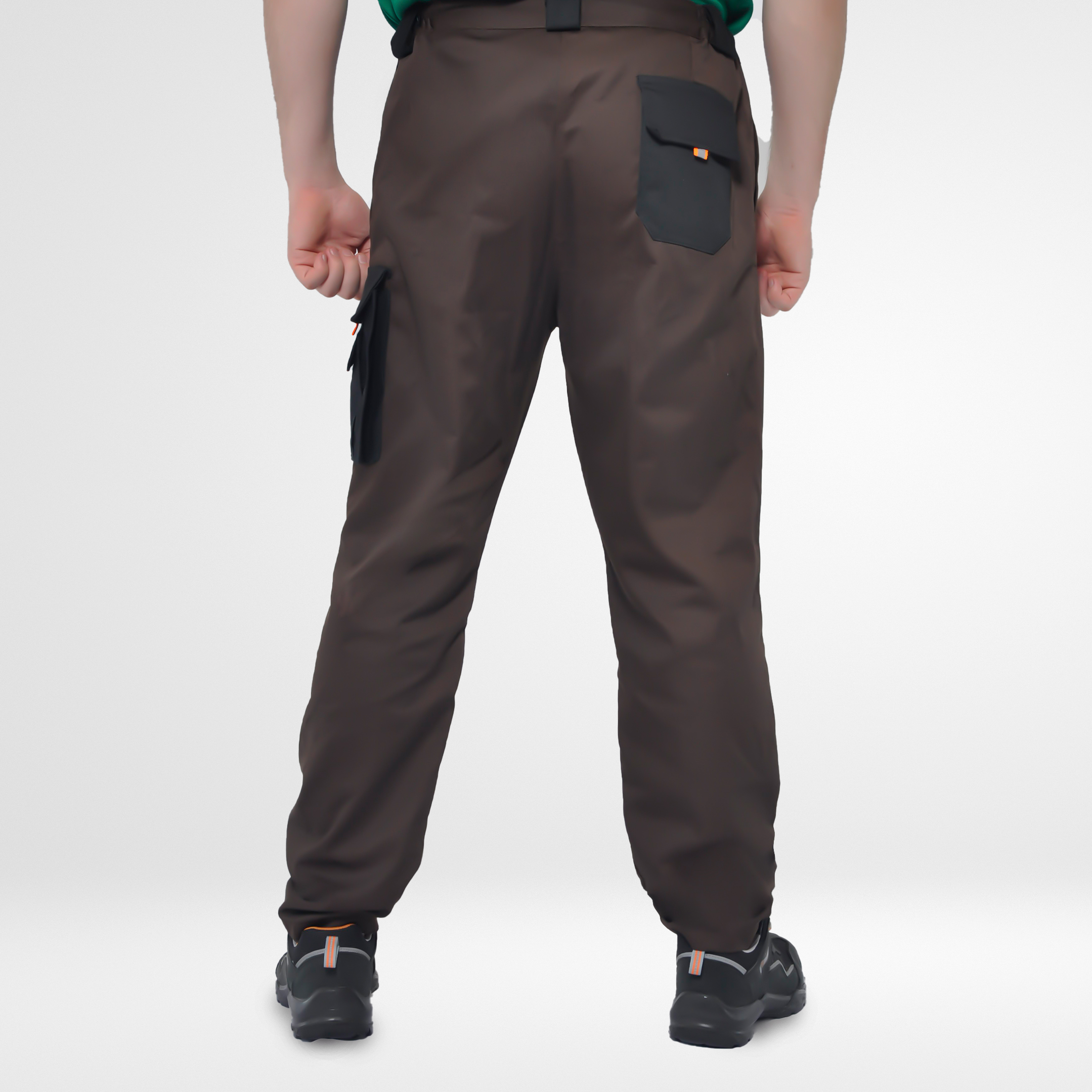 Brown work pants