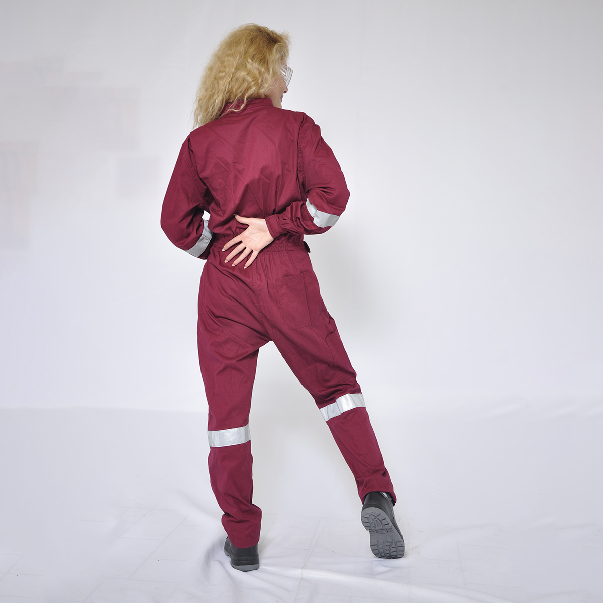 Kombat Reflektorlu Kombinezon - Yüksək Görünürlük və Tam Qoruma