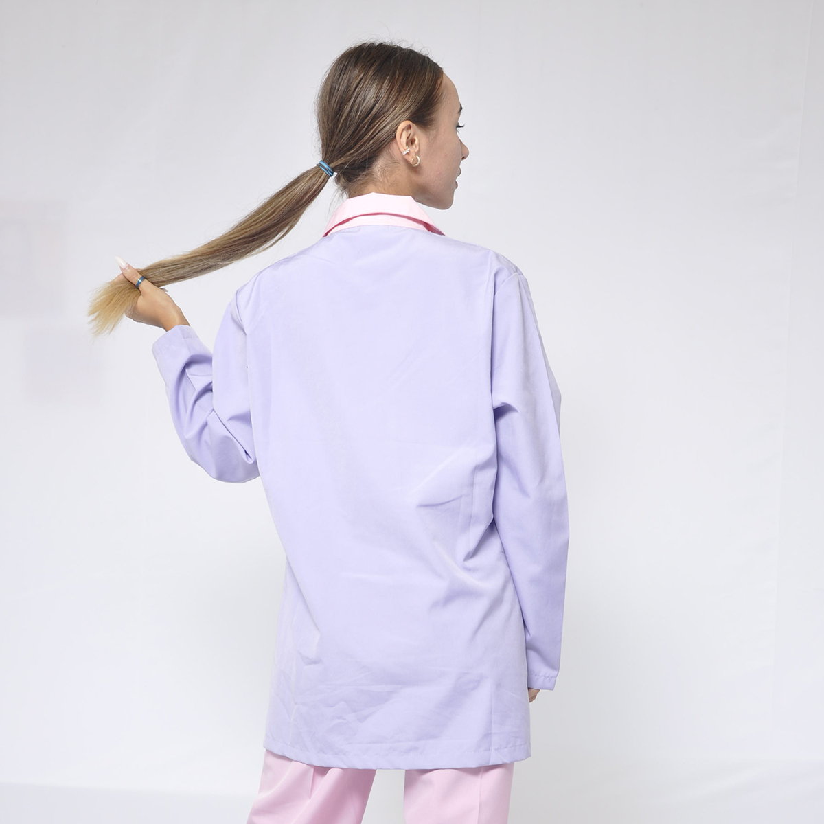 Two-color nurse uniform