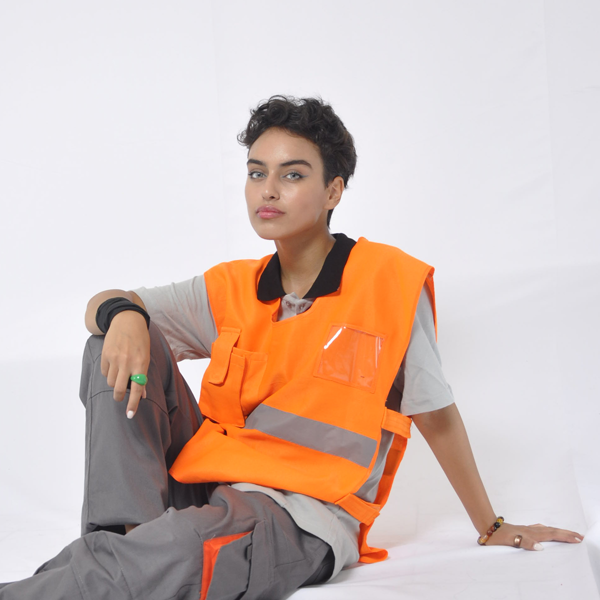 Reflektorlu Jilet  Narıncı Rəng