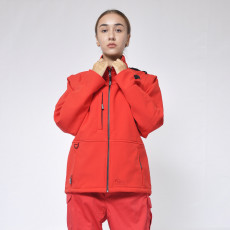 Coat with removable sleeves